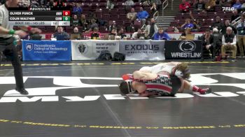 145 lbs Consi 1 - Oliver Funck, Annville-Cleona vs Colin Walther, Conwell Egan