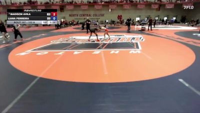 103 A Champ. Round 2 - Liana Ferreira, Southern Oregon University vs Madison Avila, North Central (IL)