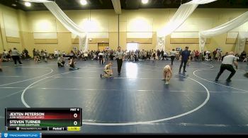 63 lbs Cons. Round 3 - Jexten Peterson, Juab Wrestling Club (JWC) vs Steven Turner, Green River Grapplers