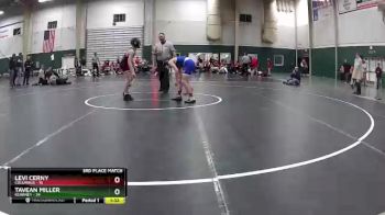 106 lbs Placement Matches (16 Team) - Tavean Miller, Kearney vs Levi Cerny, Columbus