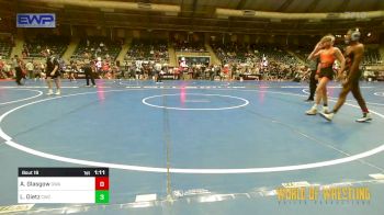 101 lbs Round Of 32 - Ashton Glasgow, The Glasgow Wrestling Academy vs Landon Dietz, Cowboy Wrestling Club