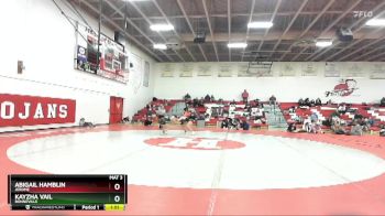 120 lbs Cons. Round 4 - Kayzha Vail, Bonneville vs Abigail Hamblin, Jerome