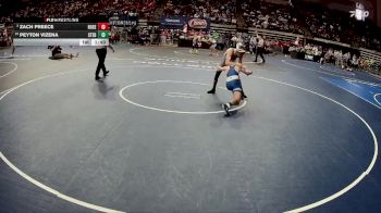 D 3 138 lbs Champ. Round 1 - Peyton Vizena, St. Edmund vs Zach Preece, Rosepine