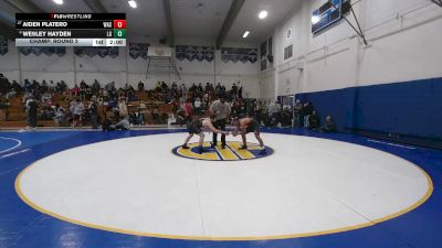 148 lbs Champ. Round 2 - Aiden Platero, Washington vs Wesley Hayden, Los Gatos