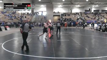 AA 285 lbs 5th Place Match - Luka Nash, Green Hill High School vs Spencer Miller, Tennessee High School