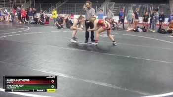 W 138 lbs Round 1 (4 Team) - Ryen Hickey, Colorado vs Aneka Mathews, USA