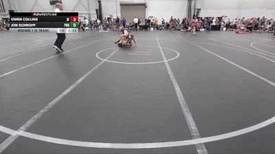 165 lbs Round 1 (6 Team) - Jon Schroff, Prime Wrestling Black vs Owen Collins, Sly Fox
