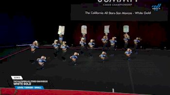California All Stars - White Gold [2025 L1 Senior - Small Semis] 2025 The Summit