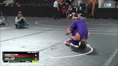 133 lbs Cons. Round 1 - Cory Land, Northern Iowa vs Garrett Funk, Northern Iowa