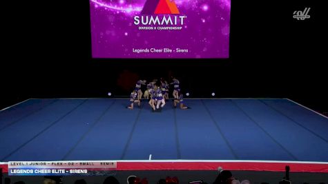 Legends Cheer Elite - Sirens [2026 L1 Junior - Flex - D2 - Small Semis] 2026 The D2 Summit
