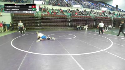 138 lbs Round Of 16 - Henry Schultz, Goose Creek vs Reilly Berger, Woodmont