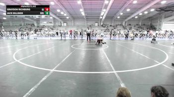 120 lbs Rr Rnd 3 - Grayson Richburg, Ohio Gold vs Jace Billings, Revival Black