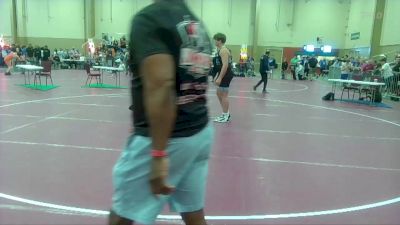 215 lbs Quarterfinal - Brady Comerford, Beebe Trained vs Mario Crawford, Miami Wrestling Club