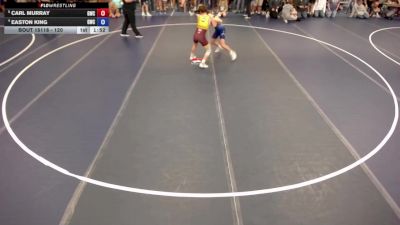 120 lbs Quarters - Carl Murray, Guerrilla Wrestling Club vs Easton King, Guerrilla Wrestling Club
