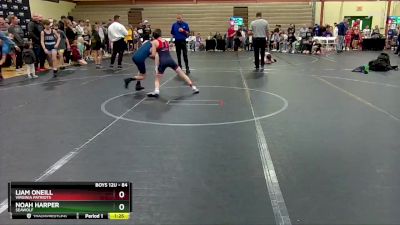 84 lbs Quarterfinal - Liam Oneill, Virginia Patriots vs Noah Harper, Seawolf