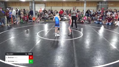 I 75 lbs Quarterfinal - Liam Bodnar, Hazleton vs Trent Stricker, Shillington