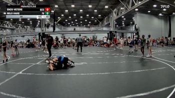 88 lbs Placement (4 Team) - Enzo Vetere, Mat Assassins Grey vs Milo Hake, Prestige Worldwide