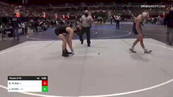 123 lbs Round Of 16 - Braden Priest, Jr. Drillers vs Jeroen Smith, Lionheart Wrestling