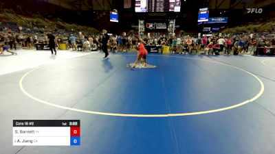 155 lbs Cons 16 #2 - Samaria Barnett, TX vs Angelina Jiang, CA