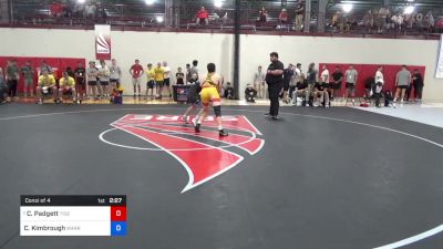 67 kg Consi Of 4 - Camden Padgett, Tiger Den Wrestling Club vs Conner Kimbrough, Warrior Regional Training Center