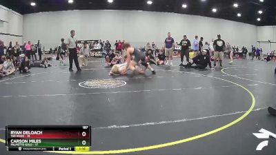 187 lbs Round 3 (4 Team) - Carson Miles, Palmetto Gold vs Ryan Deloach, Tar River