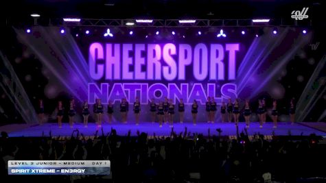Spirit Xtreme - En3rgy [2026 L3 Junior - Medium Day 1] 2026 CHEERSPORT National All Star Cheerleading Championship