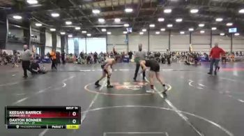 105 lbs Round 5 (6 Team) - Daxton Bonner, Sanderson W.A. vs Keegan Barrick, Nauman Red