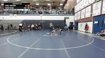 59 lbs Quarterfinal - Hugh Hoge, Bear Lake Wrestling Club vs Axel Carlson, Shootbox Rigby