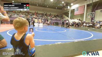 58 lbs Semifinal - Chevy Welden, Raw Wrestling Club vs Monty J. Daugherty, Victory Christian School