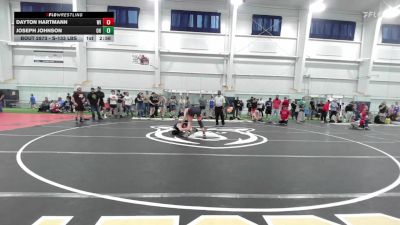 S-133 lbs Consi Of 4 - Dayton Hartmann, WI vs Joseph Johnson, OH