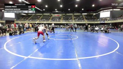 Quarterfinal - Caeden Price, Clayton vs Jonathan Maslan, Highland