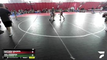 157 lbs Placement Matches (16 Team) - Wes Anderson, Waukee Warriors vs Matthew Walenta, Lena/Bonduel