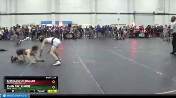 119 lbs Champ. Round 3 - Charleston Baglio, North Carolina vs Evan Tallmadge, New Jersey