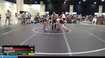 106 lbs Round 3 (8 Team) - Talyn Fisk, Longhorn WC vs Rylan Milan, Suwannee