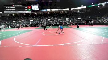 104 lbs 3rd Place Match - Jade Adkins, Unattached vs Gina Berardi, Unattached