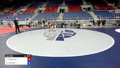 285 lbs Cons 8 #1 - Jay Henderson, UT vs Oscar Williams, OK