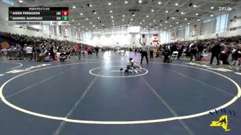 75 lbs Champ. Round 2 - Aiden Ferguson, Lyndonville Wrestling Club vs Gabriel Santiago, Batavia Youth Grappling
