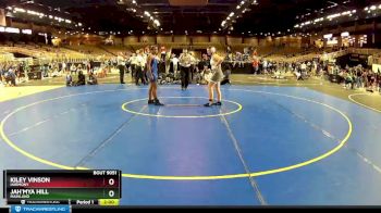 155 lbs Champ. Round 1 - Kiley Vinson, Harmony vs Jah`Mya Hill, Mainland