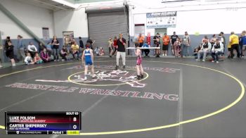 77 lbs Champ. Round 2 - Carter Shepersky, Mat-Su Matmen vs Luke Folsom, Pioneer Grappling Academy