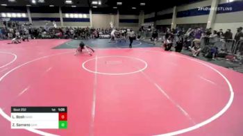 95 lbs Quarterfinal - Lander Bosh, Sanderson Wr Ac vs Zack Samano, Chino WC
