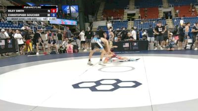 106 lbs Cons. Rd Of 32 - Riley Smith, Pennsylvania vs Christopher Goucher, North Carolina