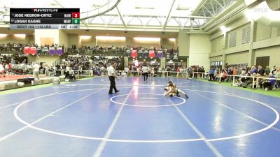 113 lbs Round Of 16 - Jose Negron-Ortiz, New London vs Logan Gagne, Maloney