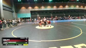 190 lbs Cons. Round 1 - Lonny Hernandez, Culver HS vs Erik Diaz, Modesto