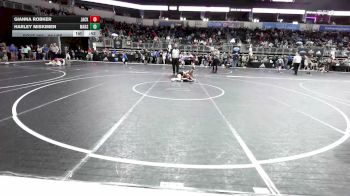 98 lbs Consi Of 16 #2 - Gianna Robker, Jackson County vs Harley Miskimen, Marshfield