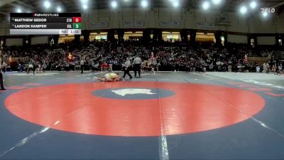 190-2A/1A Quarterfinal - Landon Hamper, South Carroll vs Matthew Sedor, Centennial