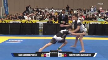 Bailey Thomas-James Waiters vs David Alexandro Portillo 2025 Jiu-Jitsu CON