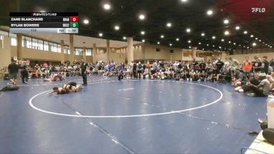 113 lbs Round 1 (32 Team) - Zane Blanchard, BRAWL Black vs Rylan Bowers, North DeSoto Blue
