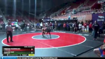 145 lbs Cons. Round 4 - Hunter Ray, Smithfield vs Tristan Rodriguez, Lumberton