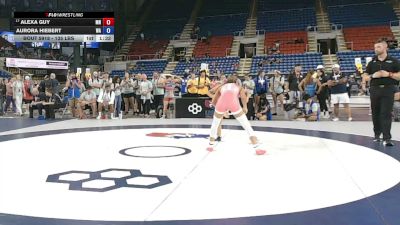135 lbs Champ. Rd Of 32 - Alexa Guy, Minnesota vs Aurora Hiebert, Washington