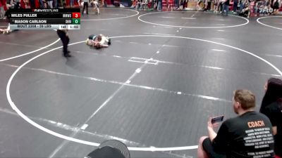 59 lbs Champ. Rd Of 16 - Mason Carlson, Shootbox Rigby vs Miles Fuller, Mountain Man Wrestling Club
